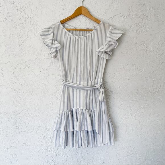 Rebecca Taylor White Ruffle Dress - Picture 5 of 12